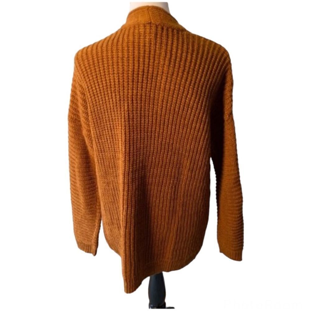 🆕 Pink Rose Rustic Caramel Cardigan size M - Picture 4 of 6